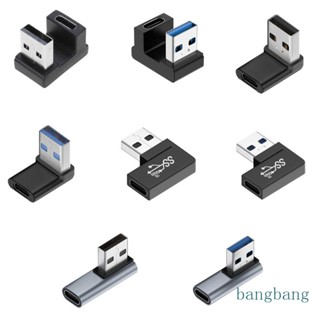 Bang อะแดปเตอร์ขยาย USB3 0 ตัวผู้ เป็น Type C ตัวเมีย 90 องศา สําหรับแล็ปท็อป PC