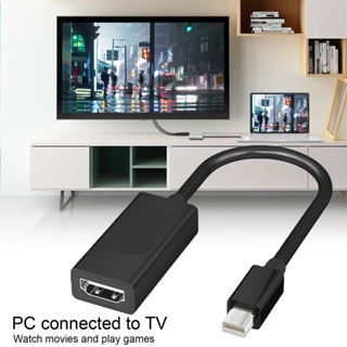 Rich2.br อะแดปเตอร์แปลง DP 4K ตัวผู้ เป็น HDMI ตัวเมีย ขนาดเล็ก แบบพกพา สําหรับบ้าน