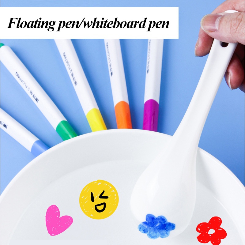 ปากกามาร์กเกอร์-รูปนางฟ้า-ลอยน้ํา-12-สี-สําหรับนักเรียน-ศิลปะ-เครื่องเขียน-diy