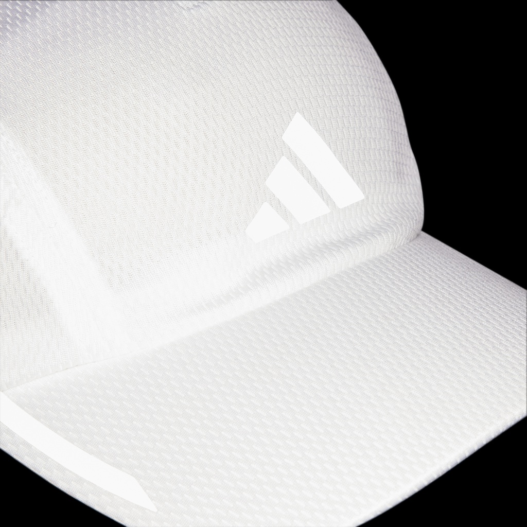 adidas-วิ่ง-หมวกแก๊ปผ้าตาข่ายทรง-four-panel-สำหรับวิ่ง-aeroready-unisex-สีขาว-hr7053