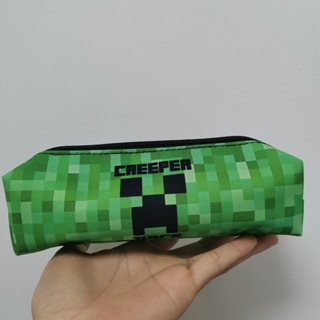 Minecraft &amp; Mario กระเป๋าดินสอ กระเป๋าเครื่องเขียน มีซิป สําหรับเด็ก นักเรียน โรงเรียน กล่องดินสอ ของขวัญวันเกิด