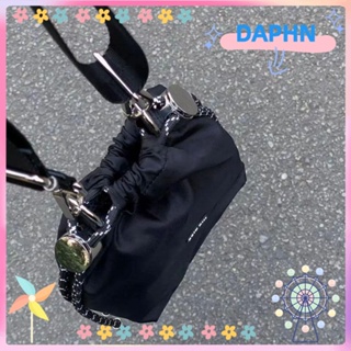 Daphs กระเป๋าถือ กระเป๋าสะพายไหล่ ทรงบักเก็ต แบบผูกเชือก แบบพกพา แฟชั่นสําหรับสตรี