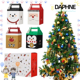 Daphne กล่องของขวัญกล่องคุกกี้สุขสันต์วันคริสต์มาสซานตาคลอส