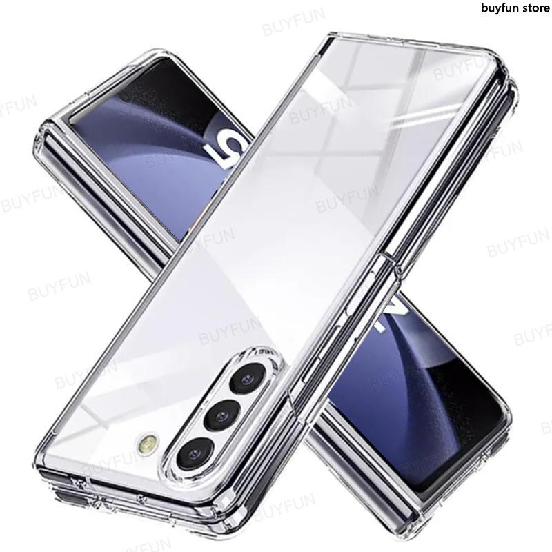 transparent-case-for-samsung-galaxy-z-fold-5-fold5-zfold5-5g-cover-shell-clear-ultra-thin-protective-pc-case