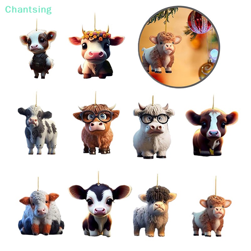 lt-chantsing-gt-จี้รูปการ์ตูนวัวน่ารัก-สําหรับแขวนตกแต่งต้นคริสต์มาส-1-ชิ้น