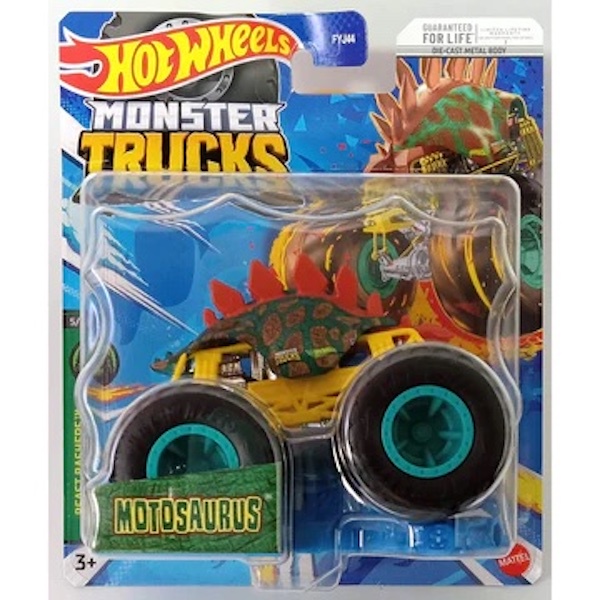 Hot Wheels Monster Trucks Beast Bashers Motosaurus | Shopee Thailand