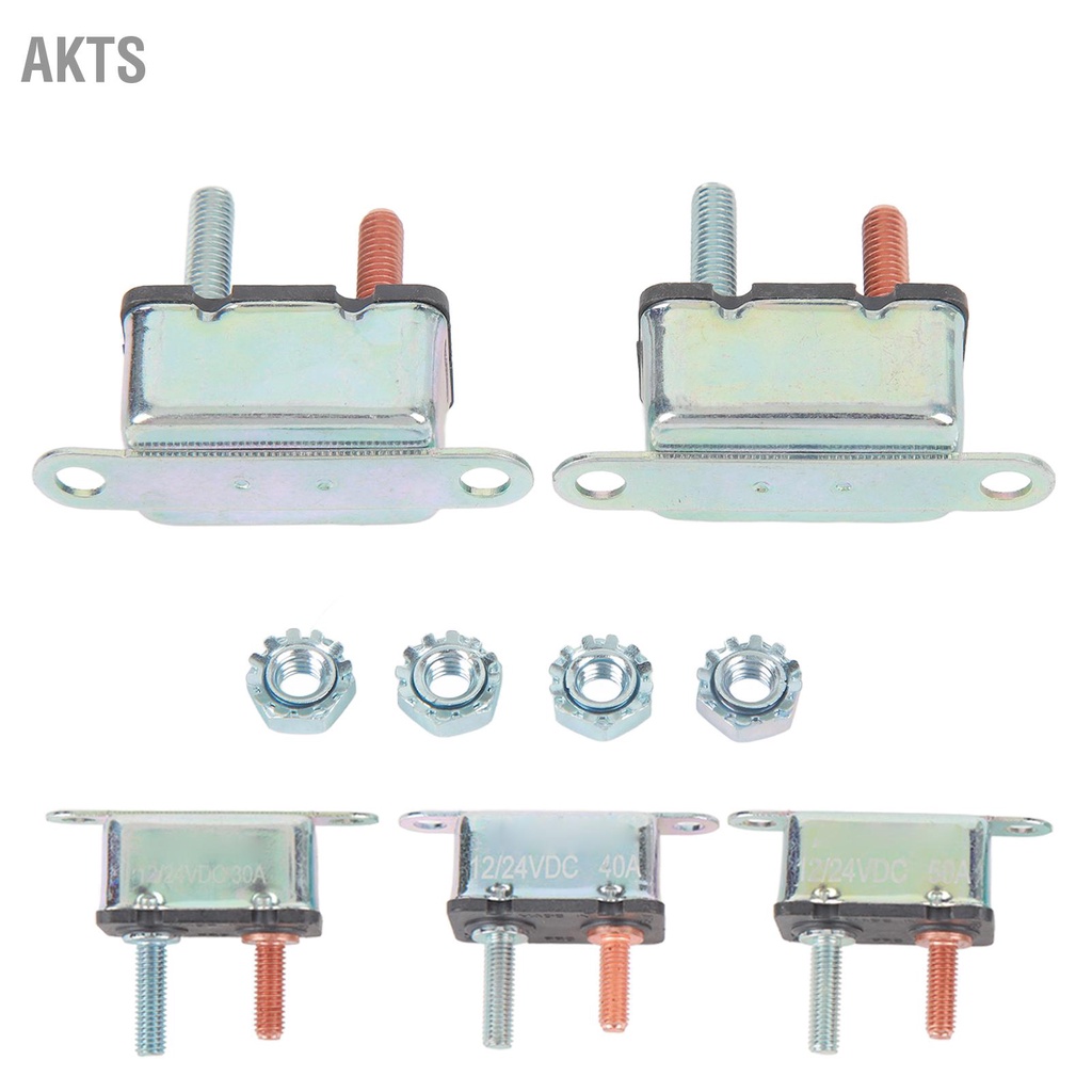 akts-รีเซ็ตเบรกเกอร์อัตโนมัติ-12v-24v-สตั๊ดโบลต์เบรกเกอร์วงจรสำหรับเรือยานยนต์