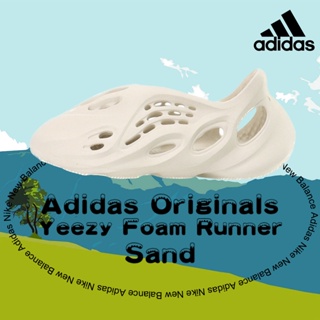 ของแท้ 100% Adidas Originals Yeezy Foam Runner Sand ป้องกันการลื่นไถล รองเท้าแตะ รองเท้าแตะกีฬา