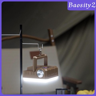 [Baosity2] โคมไฟ LED ปรับได้ แบบพกพา สําหรับตั้งแคมป์ บาร์บีคิว สวน นอกบ้าน