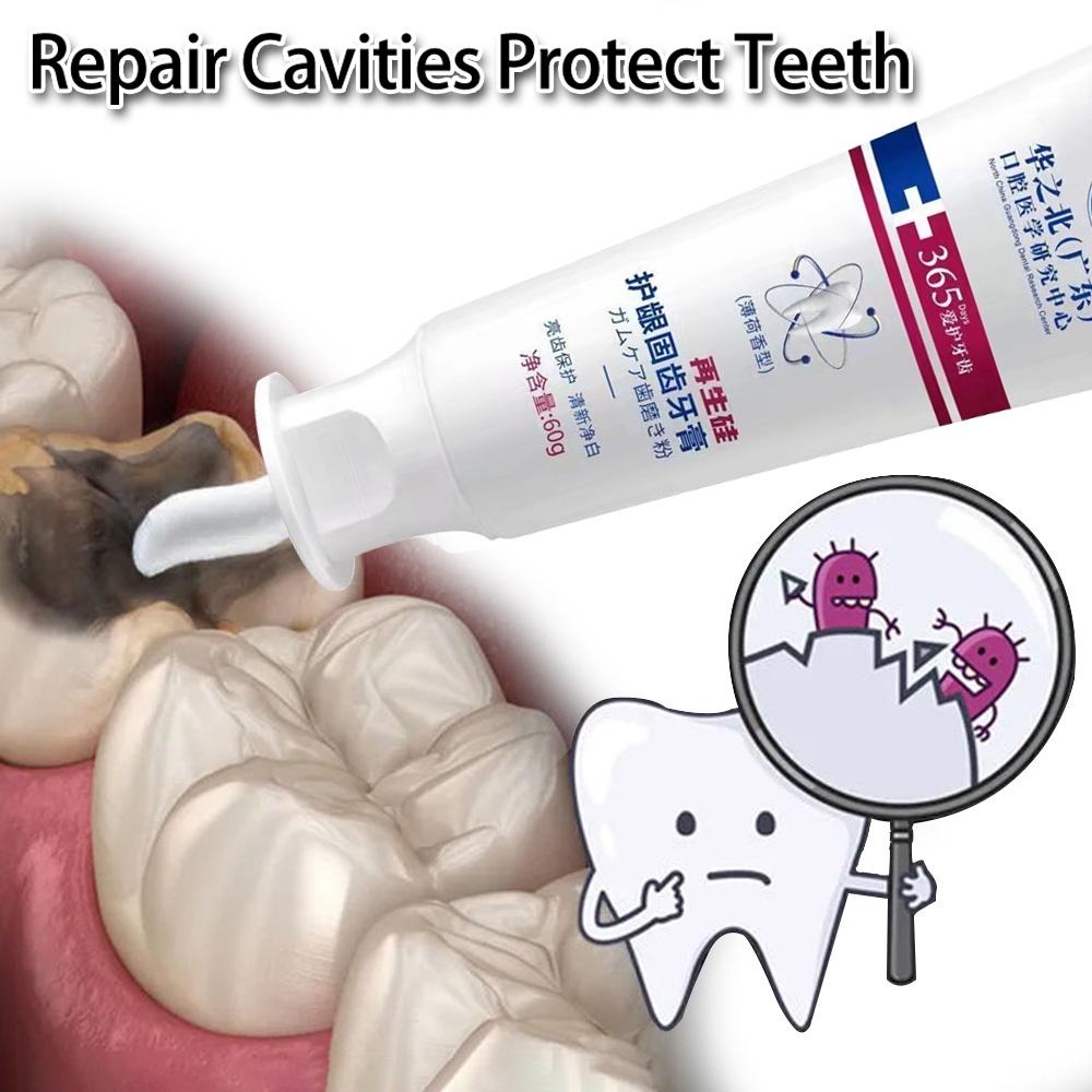 ยาสีฟันเคลือบฟัน-เพิ่มความแข็งแรง-ซ่อมแซมฟันที่บอบบาง-เพื่อฟันที่บอบบางและแข็งแรงเป็นพิเศษ