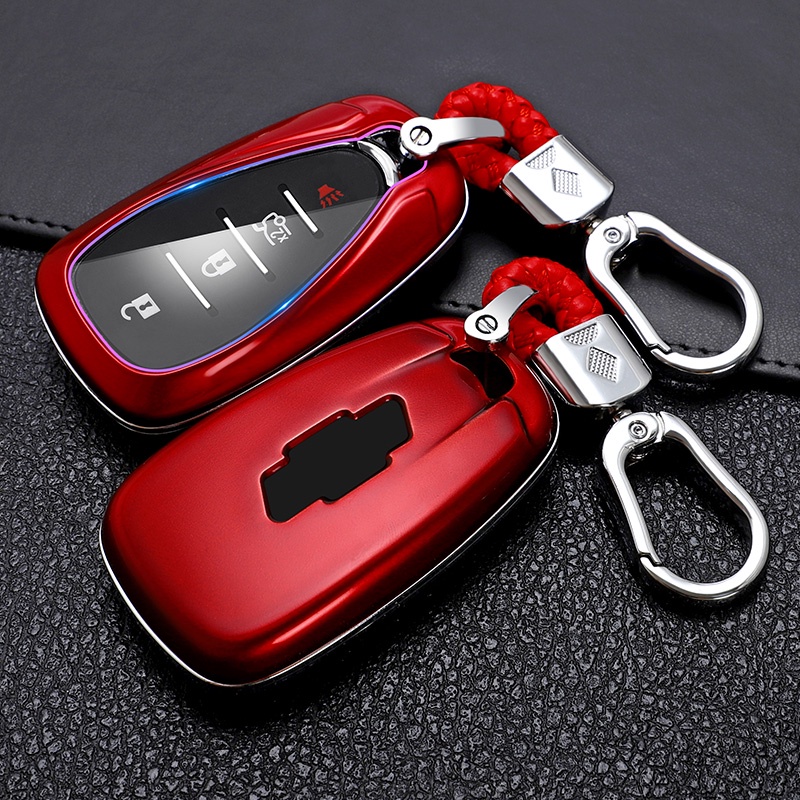 เคสกุญแจรีโมทรถยนต์-abs-สําหรับ-chevrolet-chevy-malibu-camaro-cruze-traverse-spark-equinox-sonic-volt-bolt-smart-key