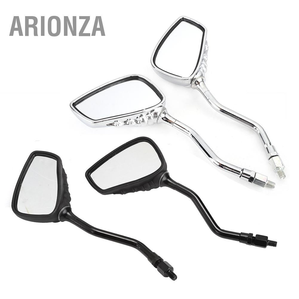 arionza-กระจกมองหลังรถจักรยานยนต์-2-ชิ้น-skeleton-hand-claw-motor-motorbike-side-rear-view-mirrors