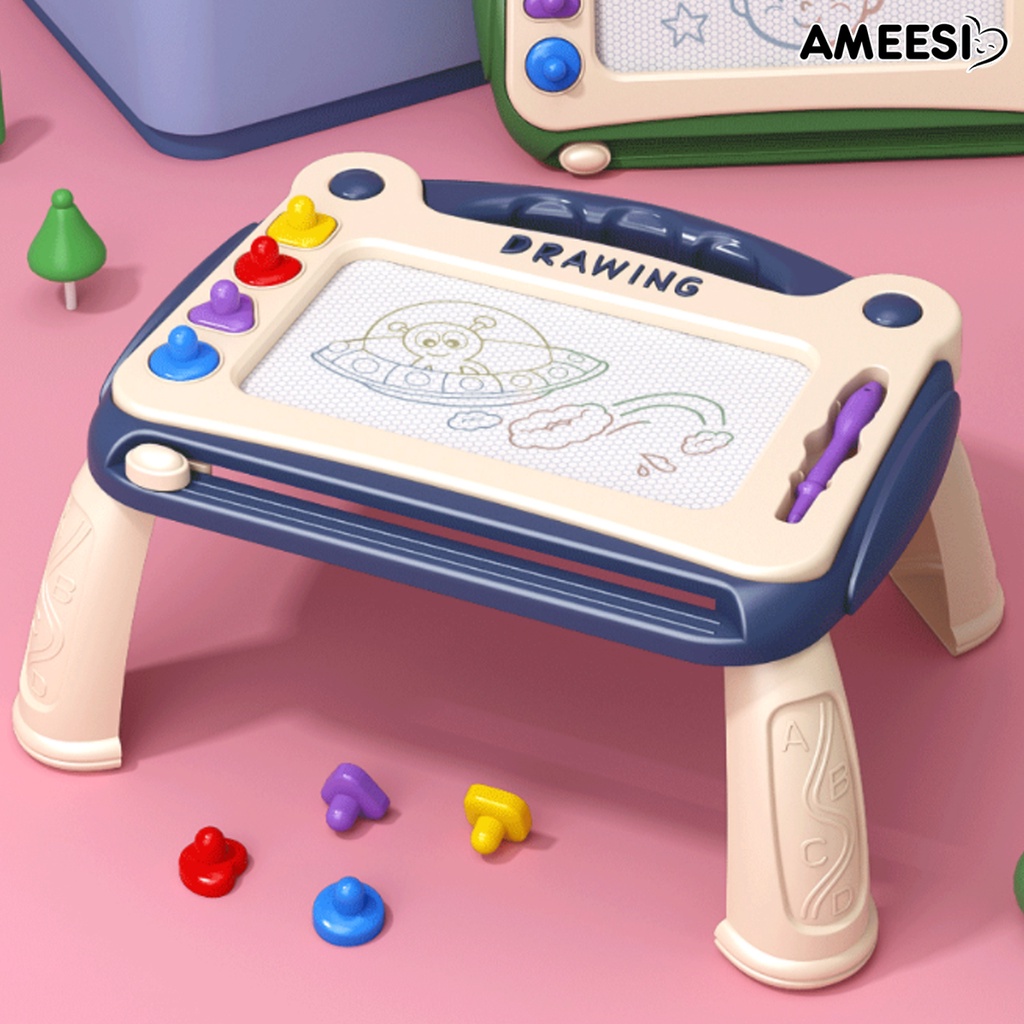 ameesi-ชุดกระดานวาดภาพ-เพ้นท์สี-สร้างสรรค์-ปฏิสัมพันธ์ระหว่างพ่อแม่และลูก-เพื่อการศึกษา-สําหรับเด็ก