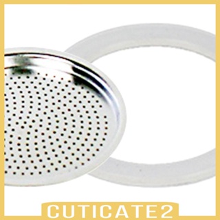 [Cuticate2] ปะเก็นซีลซิลิโคน ยืดหยุ่น ป้องกันการรั่วไหล แบบเปลี่ยน สําหรับหม้อชงกาแฟ เอสเปรสโซ่ ใช้ในบ้าน ร้านค้า