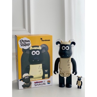 ฟิกเกอร์ Spiderman My First B@by Be@rbrick 400%+ 100% Shaun the Sheep ของเล่น ของขวัญ สําหรับตกแต่งบ้าน