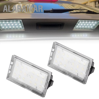 ALABAMAR ไฟ LED ป้ายทะเบียนไฟเหมาะสำหรับ Land Rover/Discovery Series 3/LR3