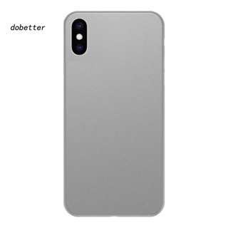 &lt;Dobetter&gt; เคสโทรศัพท์ เนื้อแมตต์ กันกระแทก บางพิเศษ สําหรับ iPhone 11 Pro Max XR XS Max