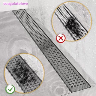 Coagulatelove สติกเกอร์ตาข่ายกรองท่อระบายน้ํา แบบใช้แล้วทิ้ง 5 10 เมตร สําหรับอ่างล้างจาน ห้องครัว ห้องน้ํา [ขายดี]