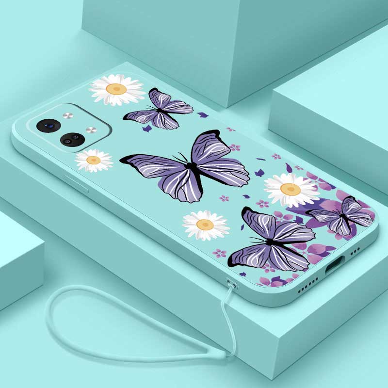 เคสโทรศัพท์มือถือ-ซิลิโคน-กันกระแทก-ลายดอกเดซี่-ผีเสื้อ-สําหรับ-oneplus-nord-3-5g-2t-nord3-ce-3-lite-ce-2-lite-5g