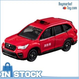 [Authentic] Takara Tomy Tomica No.99 1:65 Subaru Forester Fire Command Car Die-cast Model