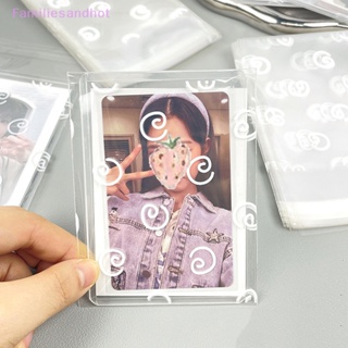 Familiesandhot&gt; 50 ชิ้น / แพ็ค ใส ดาว มีกาวในตัว ถุง Opp ศิลปินเกาหลี ไอดอล โฟโต้การ์ด ป้องกัน ที่เก็บ กระเป๋า โฟโต้การ์ด การ์ด ปลอกอย่างดี