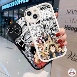 เคสโทรศัพท์มือถือ ลายการ์ตูนอนิเมะวันพีชน่ารัก สําหรับ Redmi 9 A1 10 9T 10C K40s 9A 9C 10A Note 10 10s 11Pro + 11 11s 10Pro 9 8 9Pro 9s 8Pro Mi 12 11 Lite 11T POCO M3 F4 X3 NFC Pro เคส Tpu นิ่ม ลายลูฟี่