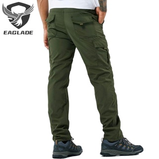 Eaglade กางเกงคาร์โก้ยุทธวิธี 105 นิ้ว สีเขียว น้ําหนักเบา กันน้ํา แห้งเร็ว