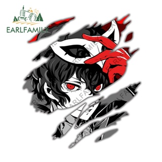 Earlfamily สติกเกอร์ไวนิล ลายกราฟฟิตี้ Persona Tear ขนาด 13 ซม. x 11.5 ซม. กันน้ํา สําหรับติดตกแต่งรถยนต์