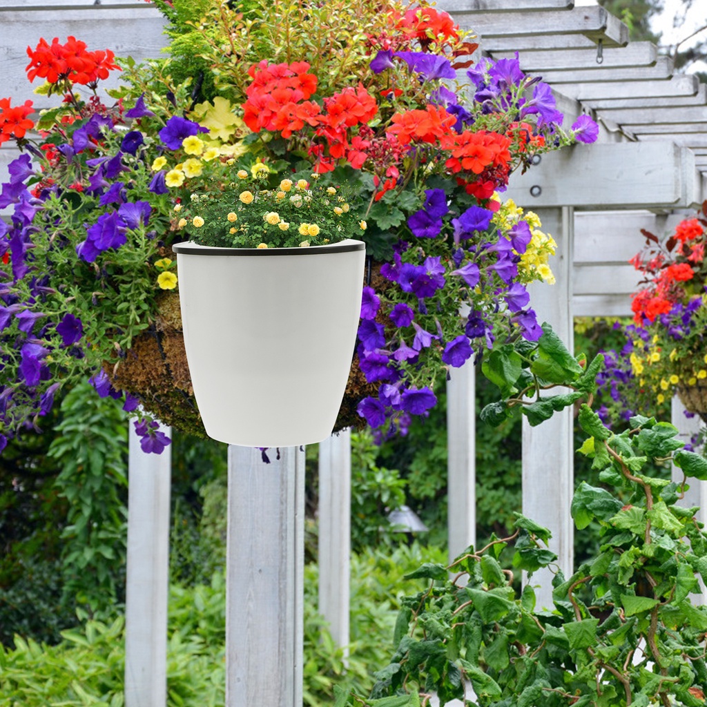 Watering Pot Self Pots Wall Planter Flower Hanging Plants Water