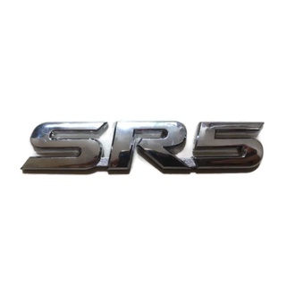 *แนะนำ* โลโก้ sr5 สีชุบโครเมียม SR5 สัญญาลักษณ์แปะท้ายรถ HILUX