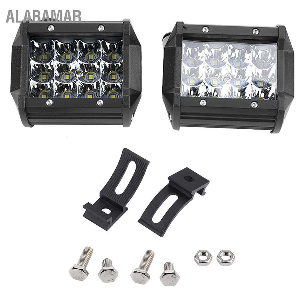 alabamar-1-คู่-4-นิ้ว-แถว-36w-led-แถบแสงทำงานสากลโคมไฟขับรถยนต์การปรับเปลี่ยนรถบรรทุก