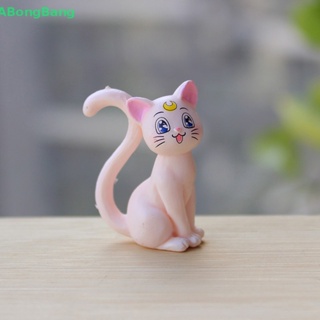 Abongbang ตุ๊กตาแมว PVC น่ารัก สําหรับตกแต่งสวน