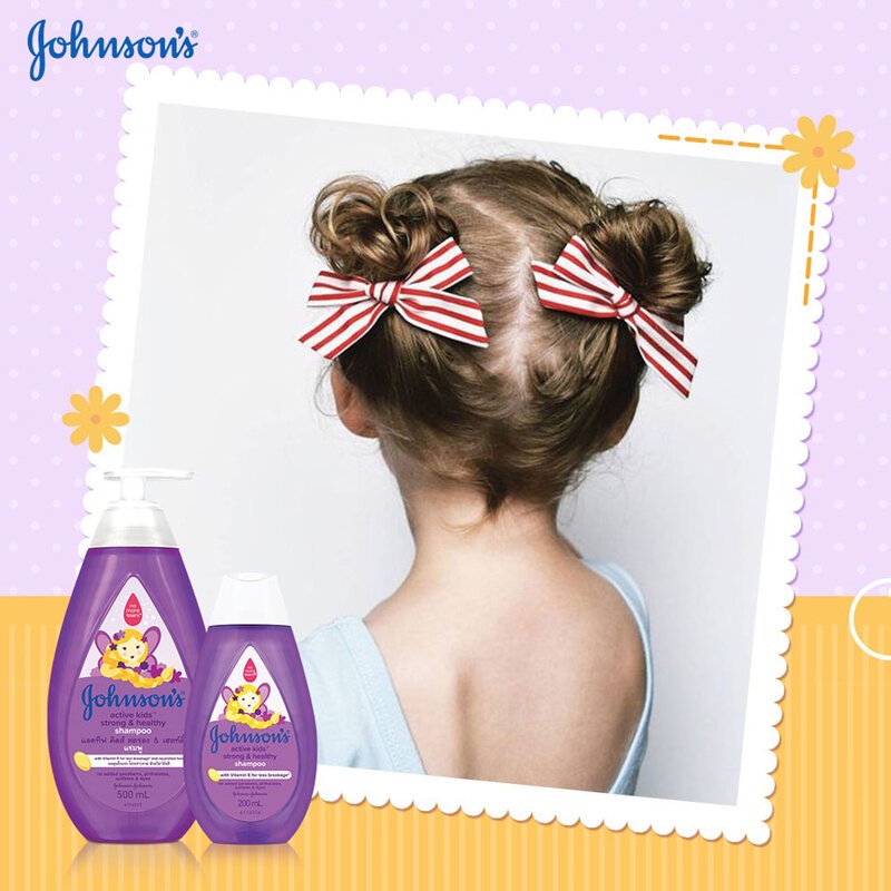 johnsons-active-kids-strong-amp-healthy-shampoo-200ml-จอห์นสัน-แชมพูสำหรับเด็ก-ช่วยให้ผมแข็งแรง-ไม่เปราะขาดง่าย