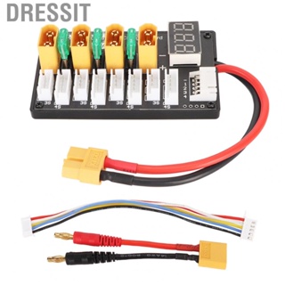 Dressit Xt60 Mini Parallel Charging Board With 15A 3S 4S  Charging  For B6