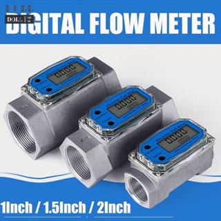 ⭐READY STOCK ⭐Wide Range Application Digital Diesel Fuel Water Flow Meter with Thread Connection
