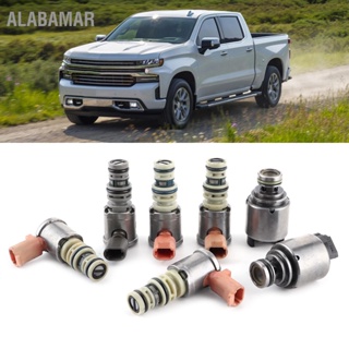 ALABAMAR 7 ชิ้น Shift Solenoid ชุด SOL1000KDF เหมาะสำหรับ Gm Duramax 19992005 5 ความเร็ว Allison Transmission