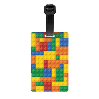 Legos ป้ายแท็กกระเป๋าเดินทาง PVC ขนาด 5.4*8.5 ซม.
