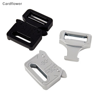 &lt;Cardflower&gt; หัวเข็มขัดโลหะ แบบปลดเร็ว 27 มม. สําหรับกระเป๋าเดินทางกลางแจ้ง DIY