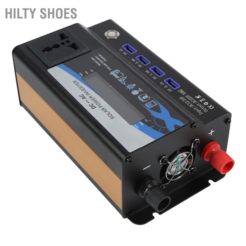 hilty-shoes-อินเวอร์เตอร์-420w-12-24vdc-เป็น-220vac-50hz-พร้อมไฟ-4-พอร์ต-usb-สําหรับโทรศัพท์มือถือ-แล็ปท็อป
