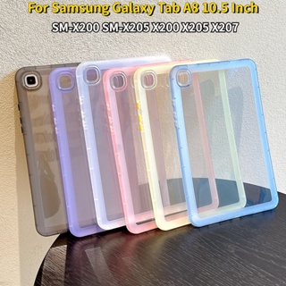 เคสแท็บเล็ต TPU นิ่ม แบบใส กันกระแทก สําหรับ Samsung Galaxy Tab A8 10.5 นิ้ว TabA8 SM-X200 SM-X205 X200 X205 X207