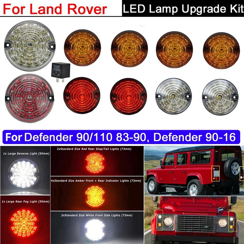 ไฟตัดหมอก-ไฟหน้า-และหลัง-สําหรับ-land-rover-defender-90-110-130-10-ชิ้น