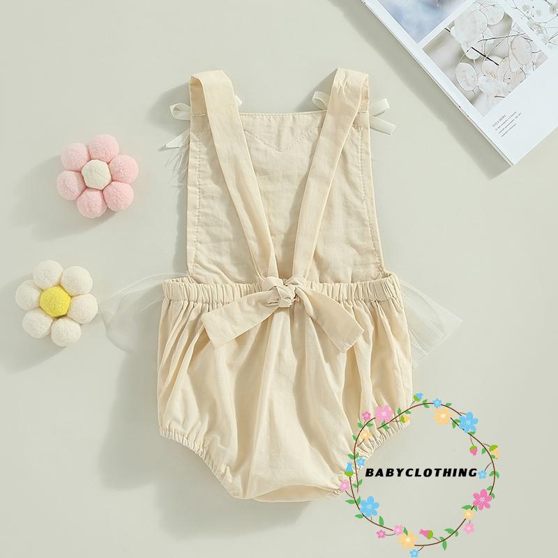 babyclothes-ชุดจั๊มสูทรอมเปอร์-แขนกุด-ปักลายดอกไม้-ฤดูร้อน-สําหรับเด็กทารกแรกเกิด-เด็กผู้หญิง-เด็กวัยหัดเดิน