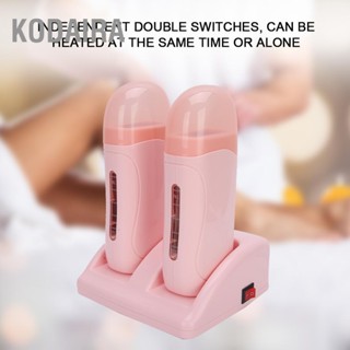 KODAIRA เครื่องอุ่นขี้ผึ้งกำจัดขน Professional Double Wax Heaters เครื่องแว็กซ์กำจัดขน สีชมพู