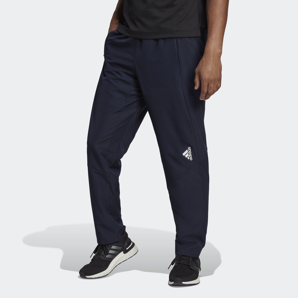 adidas-เทรนนิง-กางเกงเทรนนิงขายาว-aeroready-designed-for-movement-ผู้ชาย-สีน้ำเงิน-hn8531
