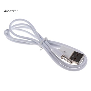 &lt;Dobetter&gt; สายเคเบิล USB 20 ตัวผู้ AUX 35 มม. แบบพกพา สําหรับรถยนต์ MP3 4 VC591 P12