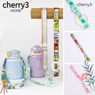 CHERRY3 สายคล้องขวดน้ํา สายคล้องไหล่ สายคล้องขวดน้ํา สายคล้องขวดน้ํา 2 ชิ้น