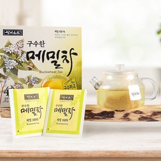 ชาบัควีท ออแกนิค (Buckwheat Tea) กลิ่นหอม รสดี ไม่มีคาเฟอีนแล้ว ลดโคเลสเตอรอล ชาเกาหลี