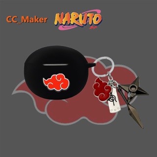 For Honor EarBuds X5 Case Anime Naruto Keychain Pendant Cute Honor EarBuds X5 Silicone Soft Case Honor EarBuds 3 Pro / X3i / Choice Earbuds X3 Shockproof Case Protective Cover Creative Naruto Honor EarBuds X2 Cover Soft Case