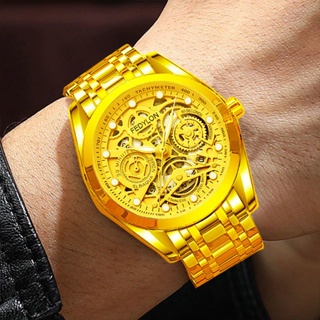Switzerland นาฬิกาข้อมืออัตโนมัติ อเนกประสงค์ กันน้ํา เรืองแสง ปฏิทิน ระดับไฮเอนด์ สําหรับผู้ชาย