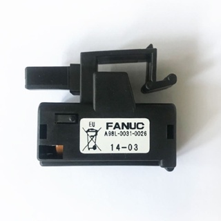 A98L-0031-0026 FANUC 3V 1800mAh แบตเตอรี่ ลิเธียม Lithium Battery for PLC (รับประกันสินค้า 3 วัน) ราคาโรงงาน